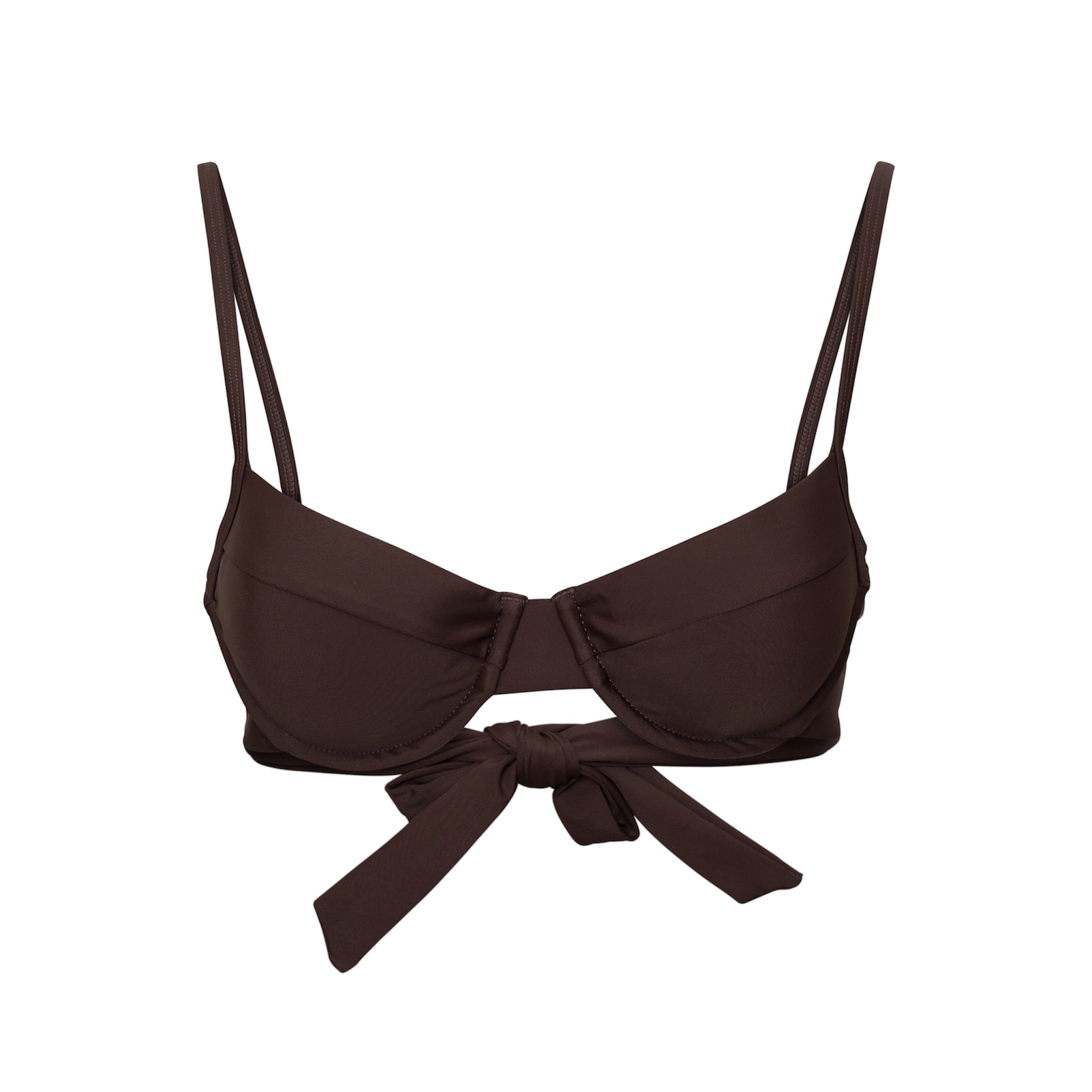 STEFANI TIE-BACK UNDERWIRE TOP